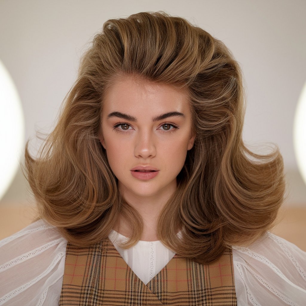 90s Blowout for Fine Hair