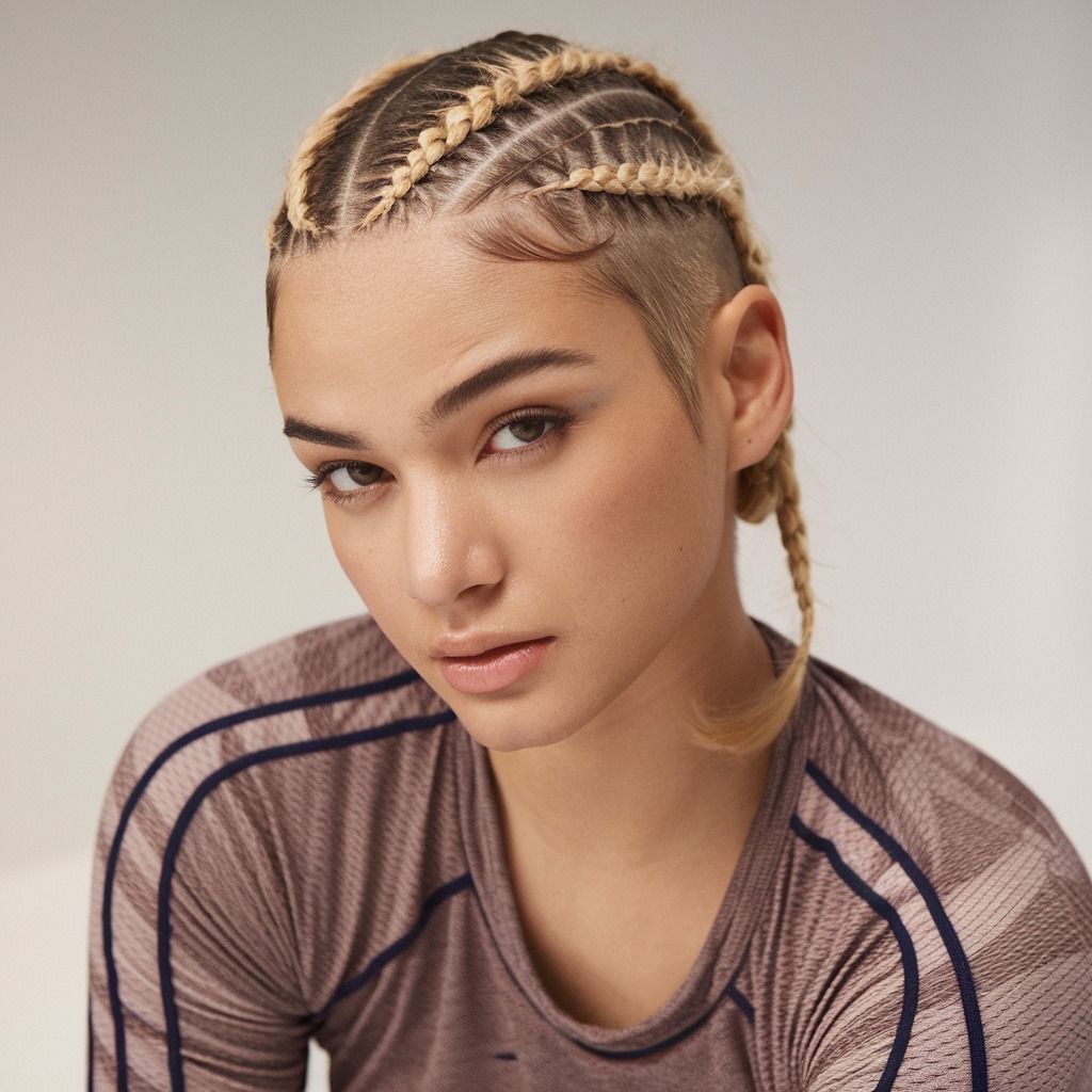 Braided Faux Hawk