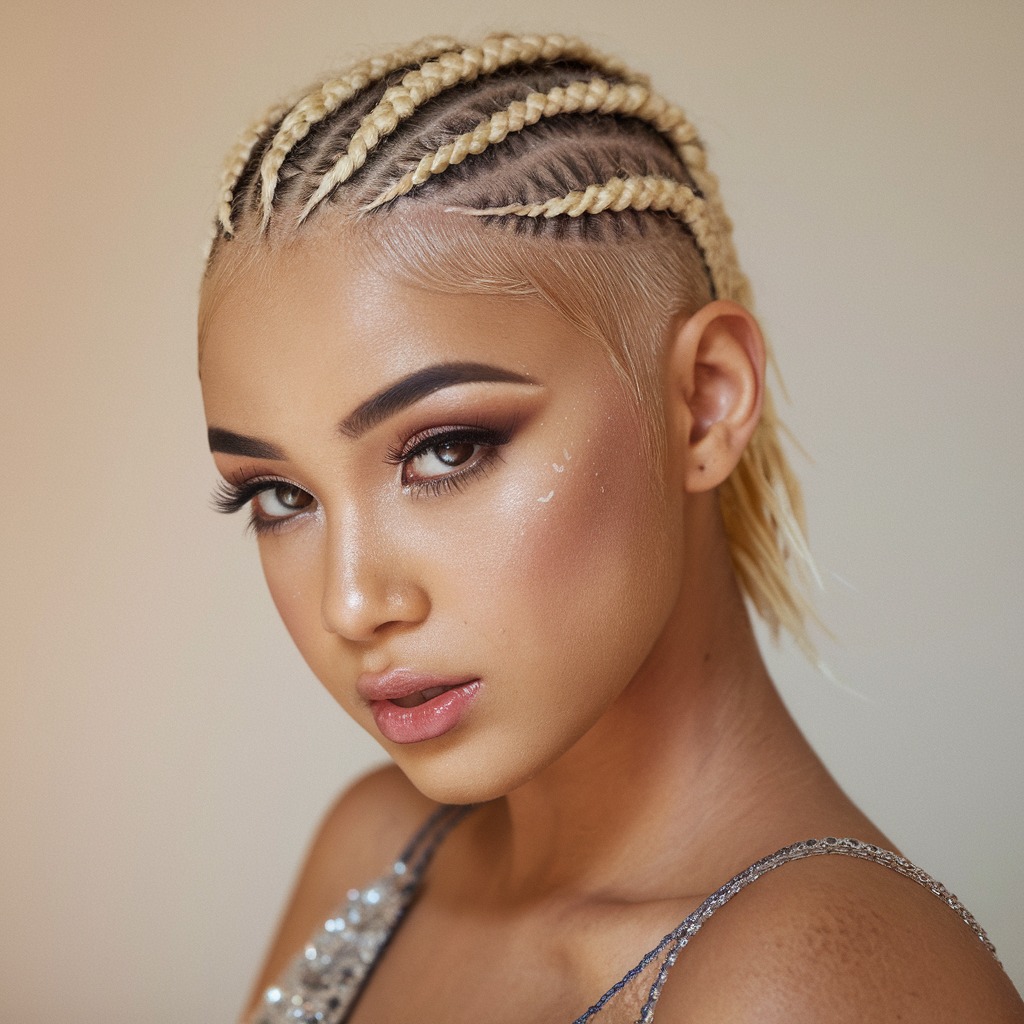 Braided Faux Hawk