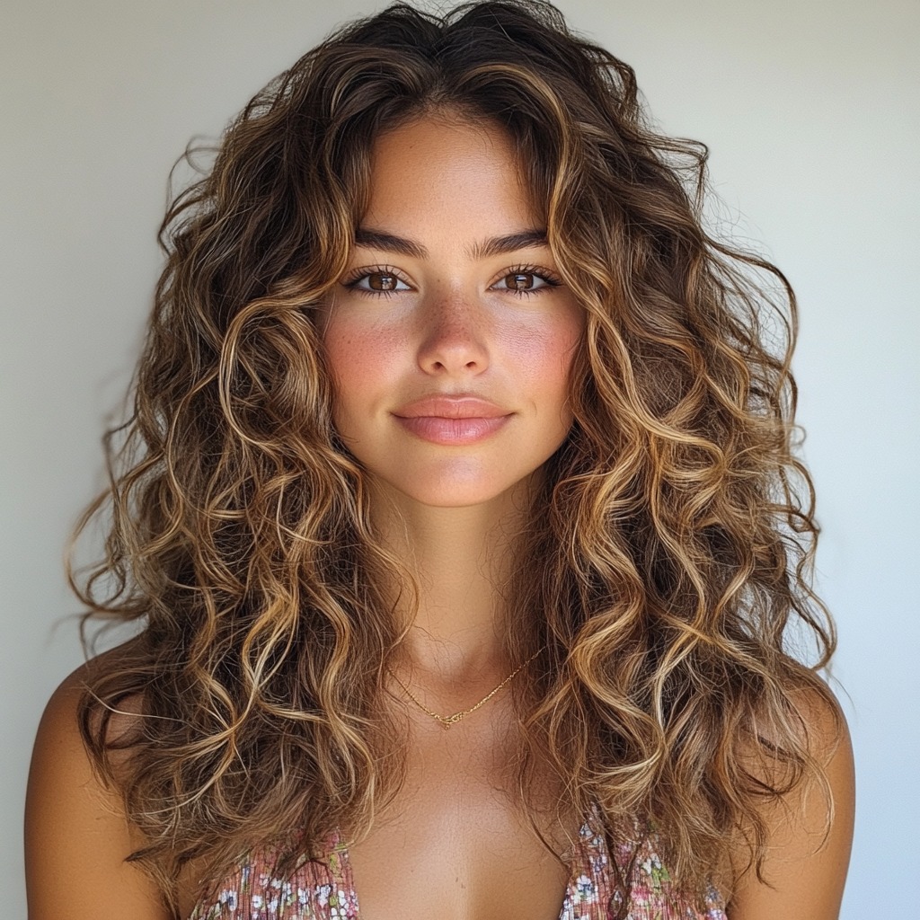 Curly Waves with Layers