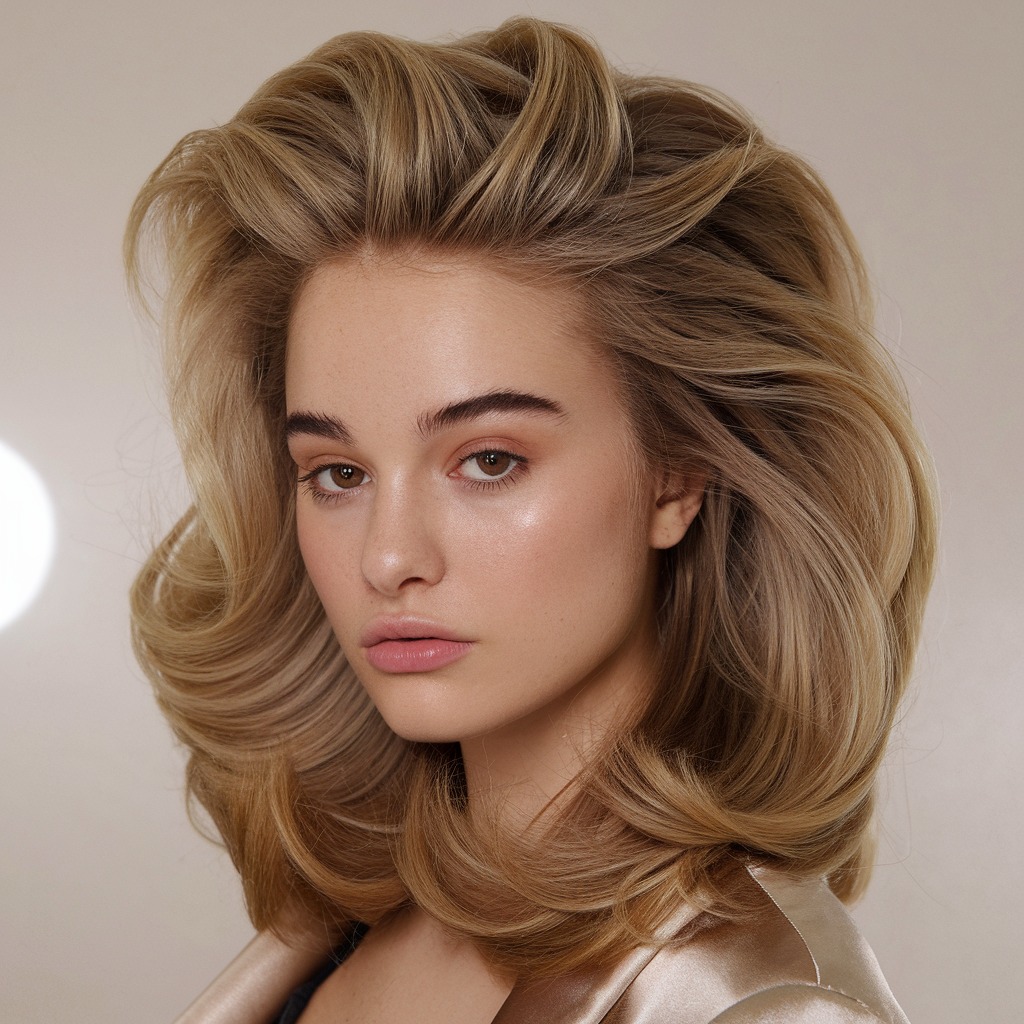 Effortless Blowout with Feathered Layers