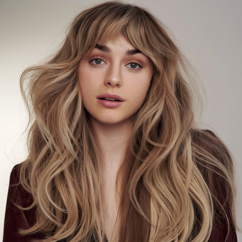 Face-Framing Layers for a Youthful Look