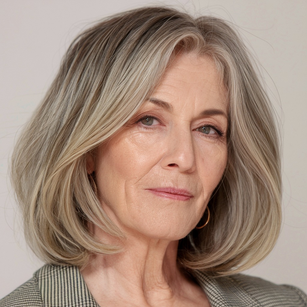 Textured Bob with Face-Framing Layers