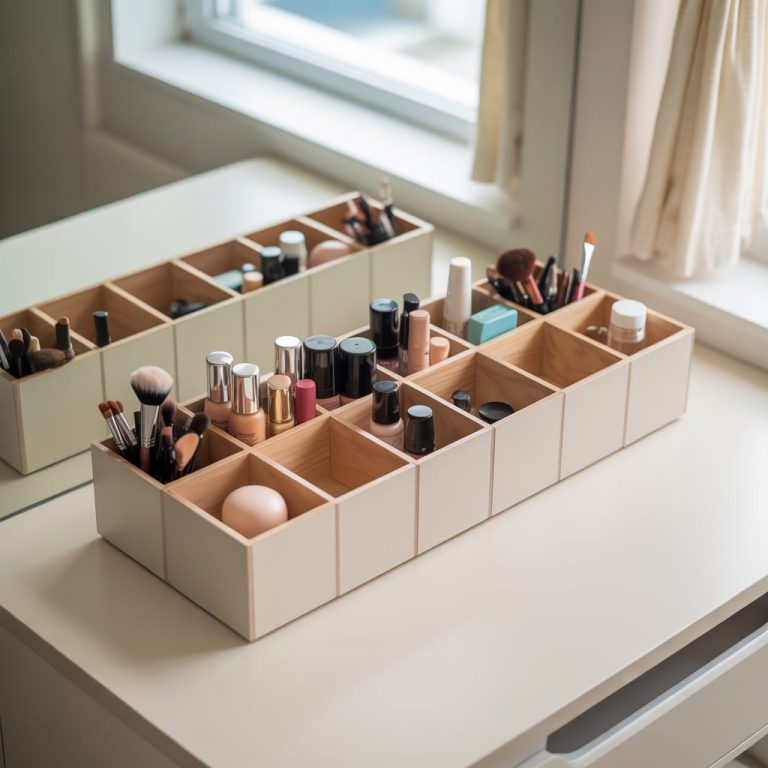The DIY Divider That Keeps My Morning Products in the Order My Hands Reach for Them