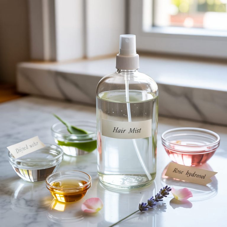 The Pre-Brush Mist I Mix to Control Static Without Adding Weight