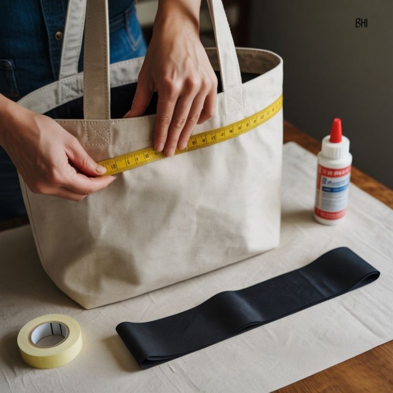 The DIY Little Strip I Attach Inside Tote Bags to Prevent Hand Cream Stains